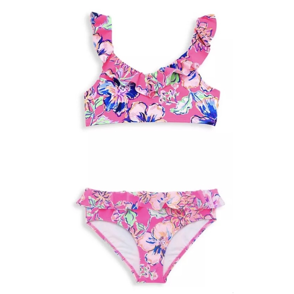 Lilly Pulitzer girls bathing suit, size 7